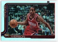 2025 Topps Flagship NBA #253 Allen Iverson 76ers Rainbow Foil
