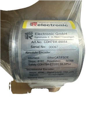 New TR Electronic CDH75M-00054 Absolute Encoder CDH75M00054 PROFISAFE PROFIBUS