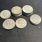 Lot of 21 Kennedy Half Dollars circulated 1966, 67, 68, 72, 73 & 74