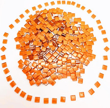 500G/ 1.1LB Bulk Crystal Mosaic Tiles, Assorted Color Opaque Mosaic Glass Crafts