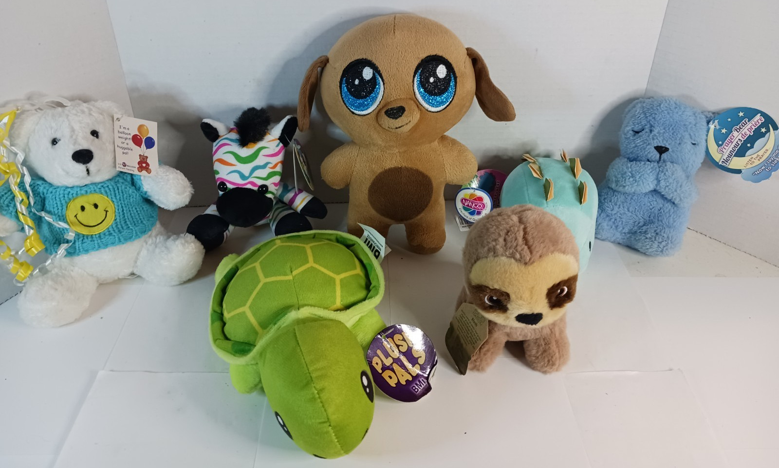 Lot Of 7 Small Stuffed Animals Plushies New With tags