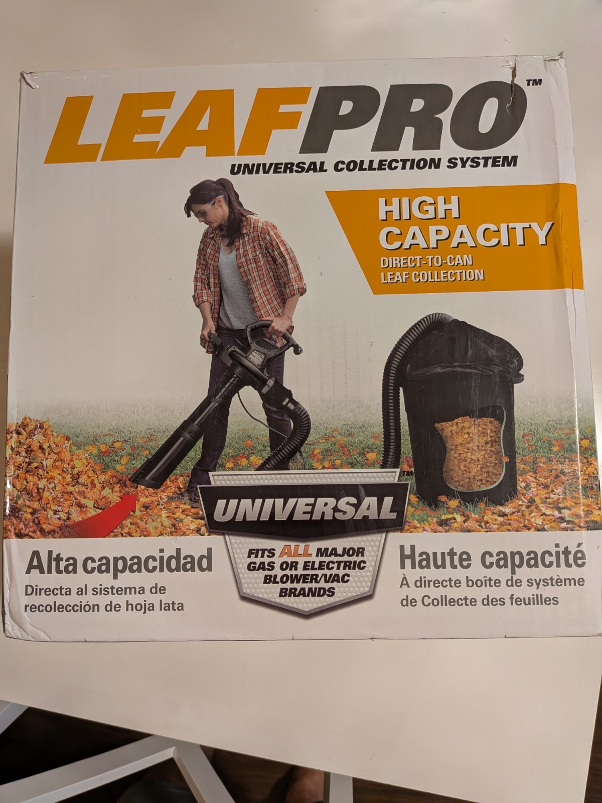 WORX&nbsp;LEAFPRO UNIVERSAL COLLECTION SYSTEM WITH TURBINE ADAPT