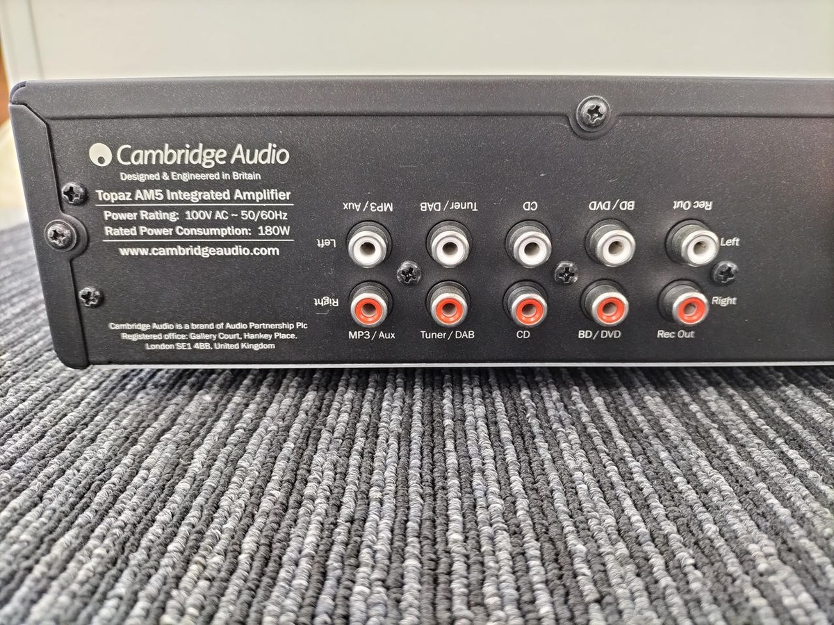 CAMBRIDGE AUDIO TOPAZ AM5 Integrated Amplifier #BE07400 | eBay