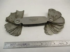 STARRETT # 178-B Compact Radius Gage Set Fillet (30) Sizes 17/64" - 1/2", 178 VG