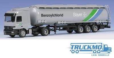Herpa Bayer ''Benzylchlorid'' Mercedes Benz Actros L Gofa-Tankauflieger 3371