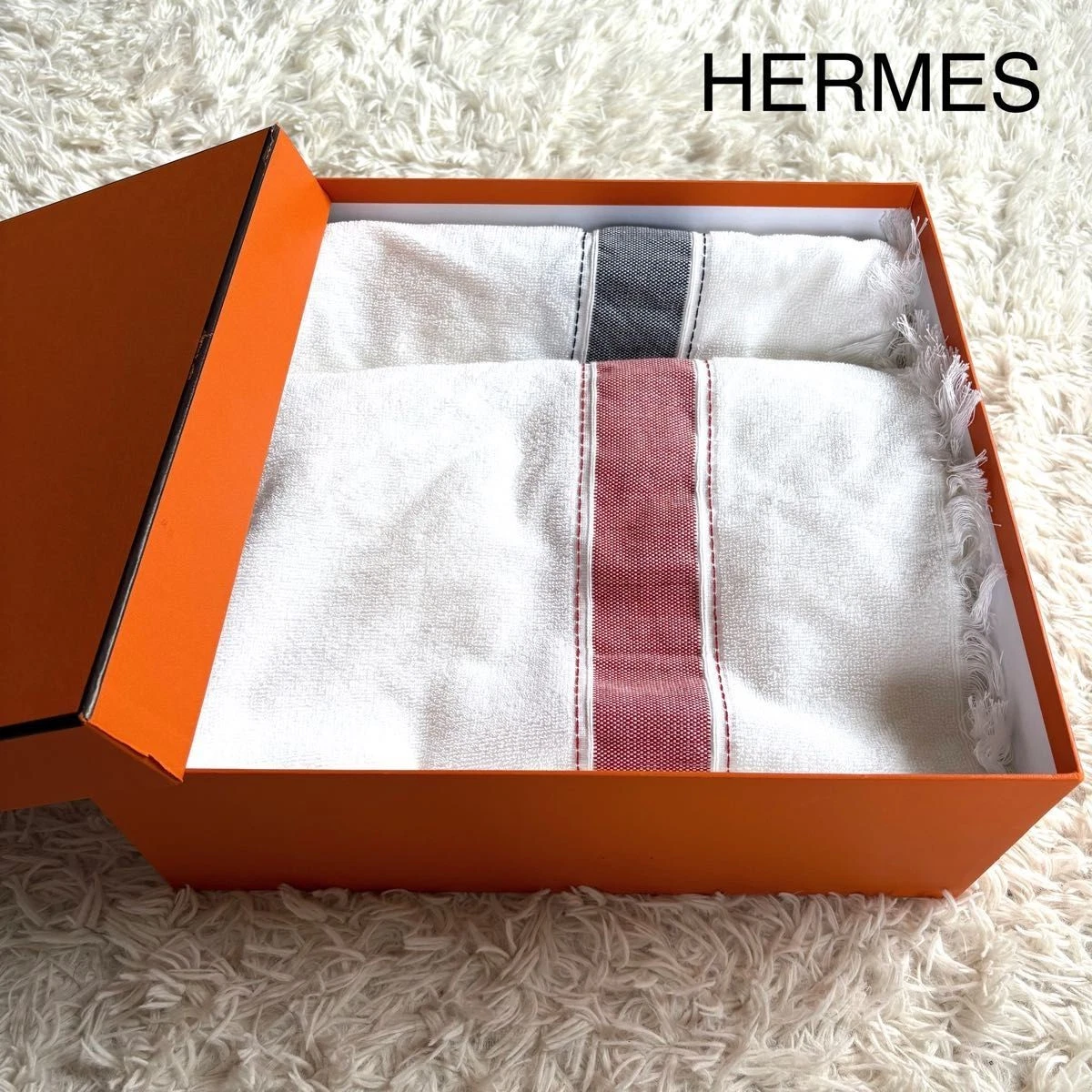 爱马仕浴巾和毛巾| eBay