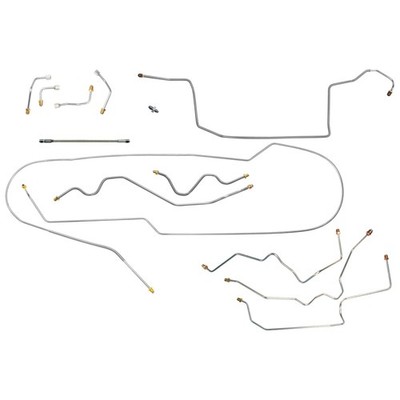 Brake Line Kit Complete Tubes Ext Cab Short Bed 2000-05 Sonoma S10 Stainless