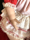Custom Made Porcelain Doll by Penny Lane 1995 Signed Porcelain Head/Arms/Legs — photo 5