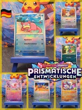 Pokémon Karten Prismatische Entwicklungen Pokeball & Meisterball Reverse Auswahl