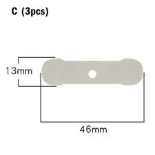 Valve Plate Pump Head Silent Silver 3Pcs 3pcs Accessories Air Compressor