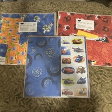 DISNEY Creative Memories Scrapbook LOT Toy Story Cars Mickey Paper Stickers