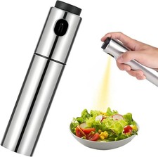 &Ouml;lspr&uuml;hflasche Edelstahl 100ml f&uuml;r Speise&ouml;l Essig Airfryer Grill K&uuml;che
