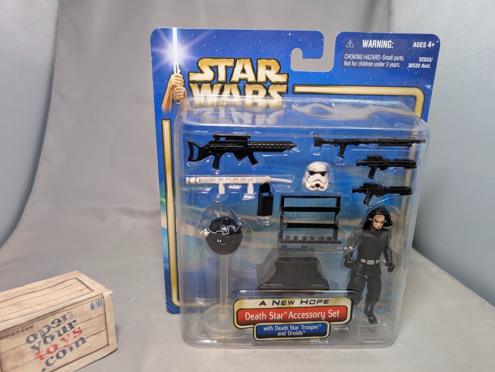 Brand New Star Wars Saga A New Hope Death Star Accessory Set