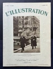 Vintage French Magazine L'Illustration 18 Mach 1933 Great Art Deco Ads