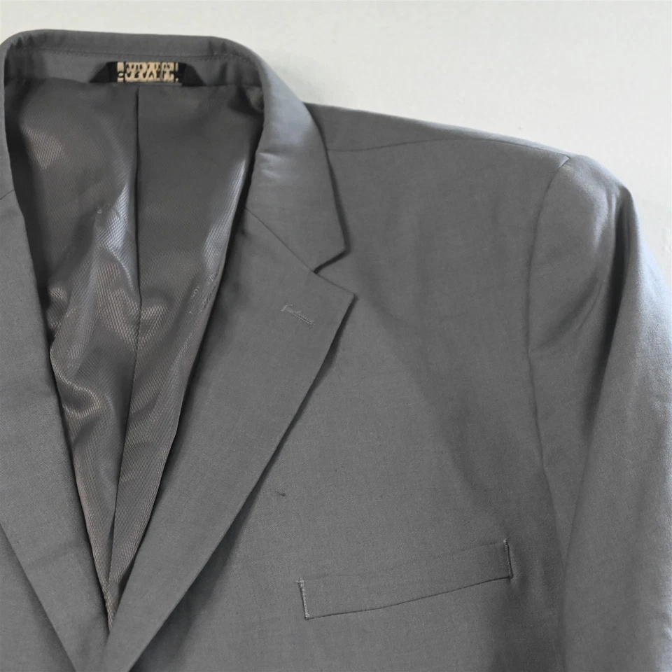 Caravelli 52L 46x30 Gris Claro 3 Piezas Chaleco Hombre Chaqueta Pantalones Traje Foto 3 de 4