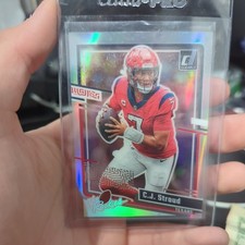 2023 Panini Donruss Clearly The Rookies Cj Stroud Foil /25