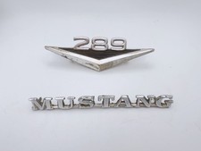 Vintage Ford Mustang 289 Fender Emblem