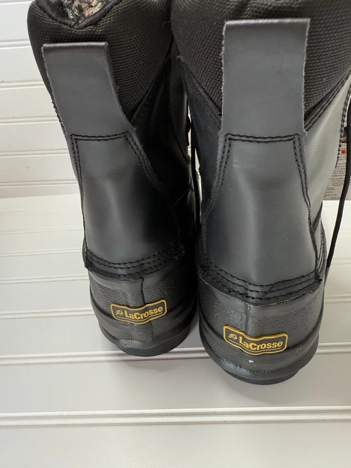 La Crosse Boots Mens 9M Pac 12" NMT 400G Iceman Iceberg Safety Steel Toe NEW - Image 4 of 4