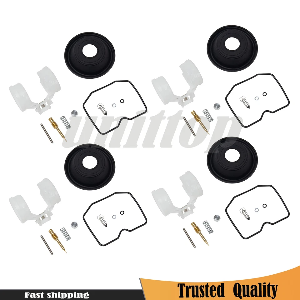 NUEVO Kit de reparación de carburador flotador de diafragma para Kawasaki ZL600 Eliminator 600 Foto 3 de 4