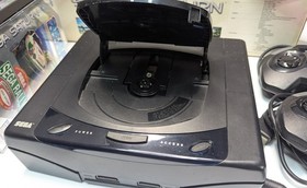 Sega Saturn Console With Box And Games - Two Controllers - Working Condition!