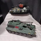 Large Tank LANARD TOYS 1986 (GI Joe scale) TL-21-4609 Vintage & chap mei soldie
