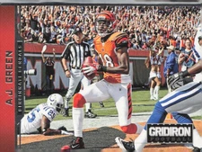 2012 Panini Gridiron A.J. Green #38 #ed 162/250 Cincinnati Bengals