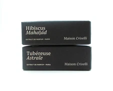Maison Crivelli Hibiscus Mahajad Tubereuse Astrale perfume spray 1.5 ml set of 2