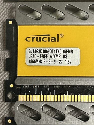 12x4GB Crucial Ballistix Lot - Picture 4 of 6