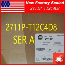New Sealed Allen Bradley 2711P-T12C4D8 AB 2711PT12C4D8 Free Shipping US Stock