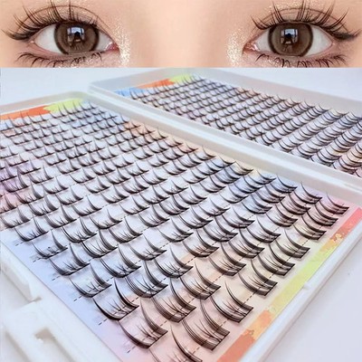 Soft Natural Looking Comfortable Large Capacity  32 Rows Cat Elf  False Eyelash 