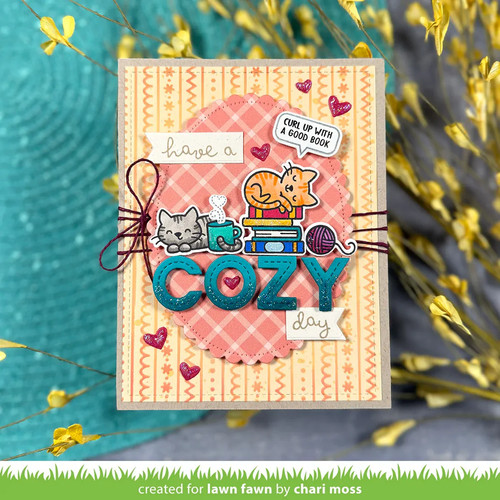 Plantilla Suéter Acogedora Lawn Fawn: Colección Invierno 2025 - Imagen 4 de 4