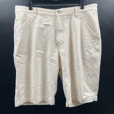 Patagonia Shorts Mens 38 Beige Organic Cotton Hemp Chino Casual Summer Outdoor