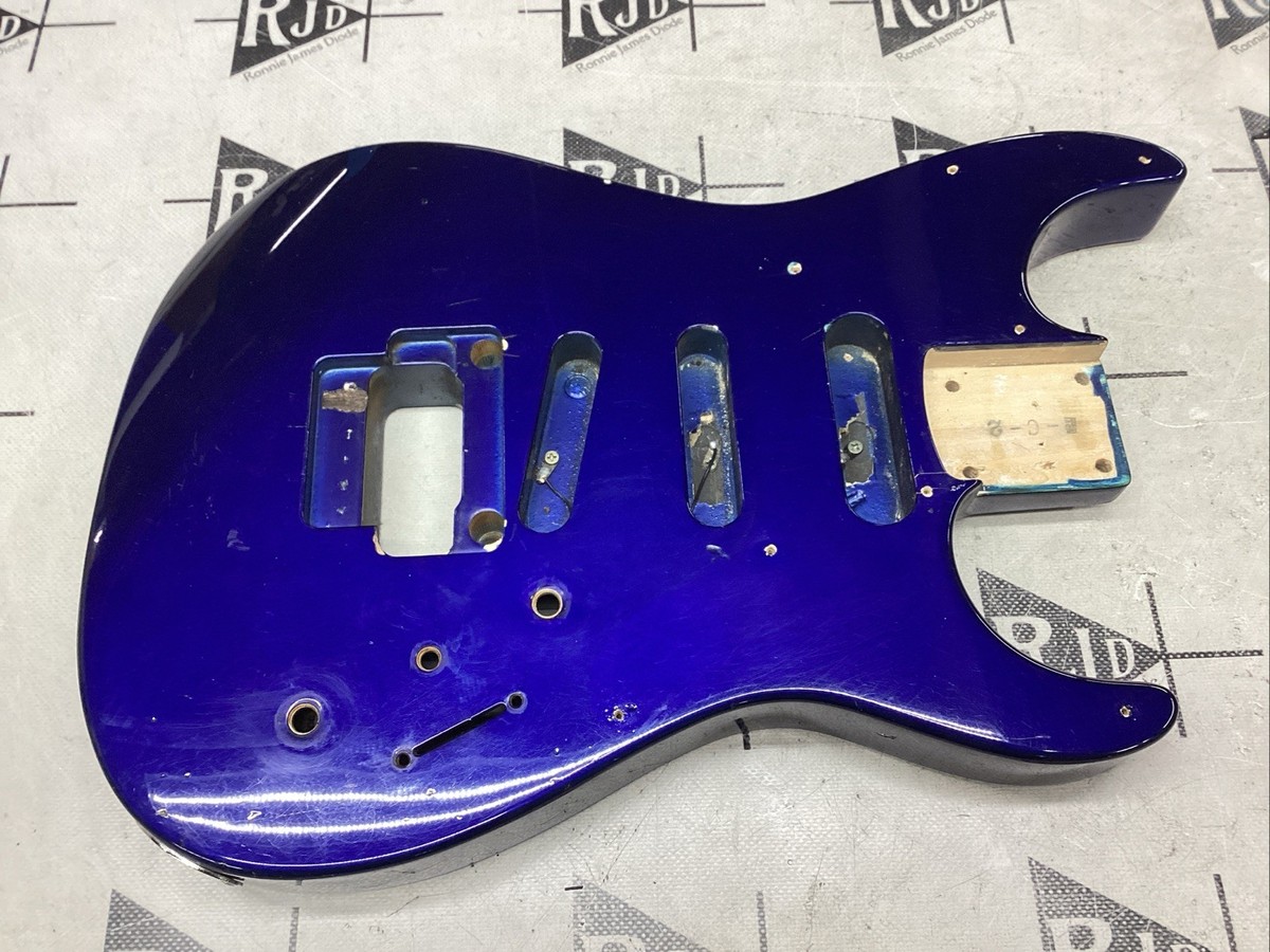 80's Jackson Charvel Japan Spectrum Guitar Body Blue | eBay
