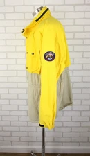 VTG Polo Sport Ralph Lauren Mountain Expedition Patch Yellow Jacket XL STAINS