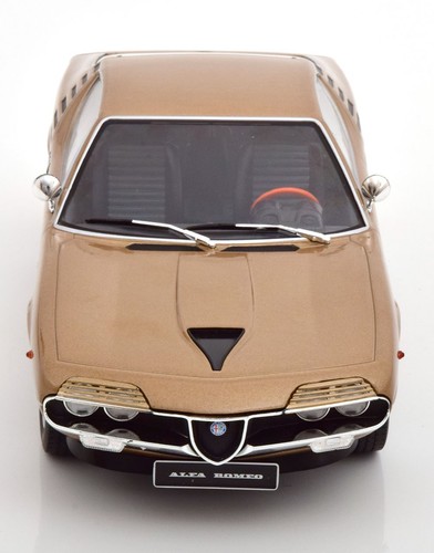 KK Scale 1/18 ALFA ROMEO MONTREAL GOLD METALLIC 1970 - Picture 4 of 6