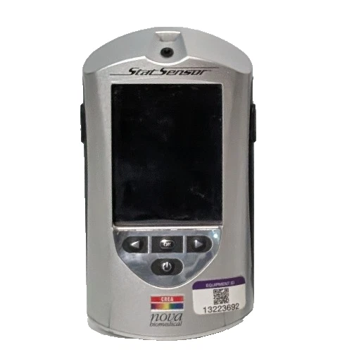 Nova Biomedical 45335 Stat Sensor Crea Meter Handheld Blood Test Monitor Device