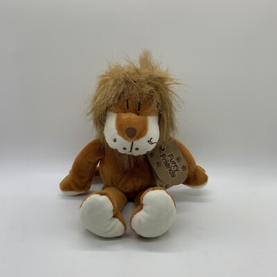 Metro Co. Furry Friends Leroy The Lion Stuffed Plush 9'' Brown NWT Toy Playing
