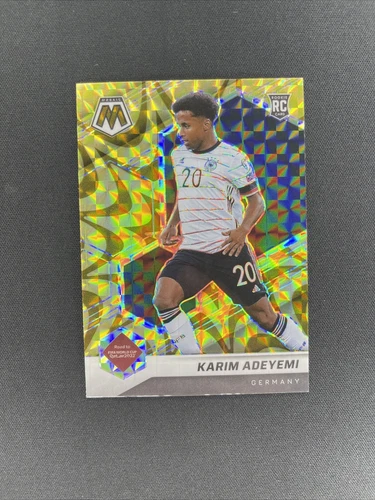 2021-22 Panini Mosaic Road to World Cup - KARIM ADEYEMI - Rookie Gold Reactive