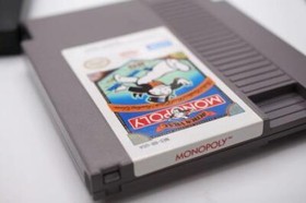 MONOPOLY  Nintendo NES BOX Set IB PROTECTOR TESTED RARE