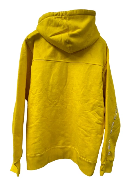 Sudadera con Capucha Supreme Text Rayas Amarilla Talla Grande Foto 3 de 4