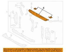 SUBARU OEM 18-23 Crosstrek Radiator Support-Upper Tie Bar 53029FL0909P