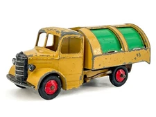 Vtg Dinky Toys No.25v/252 Bedford Refuse Truck Lorry Man Cave (1948-64) c.1950.