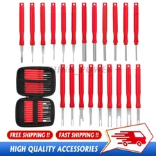 21Pcs Terminal Removal Tool Kit Electrical Pin Extractor with Protective Case