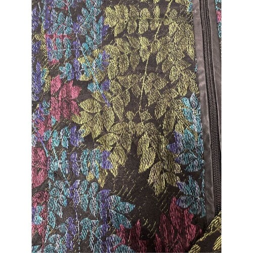 Drapers and Damons Dress Jacket Leafy Tapestry-Like Pattern Sz XL - Picture 3 of 8