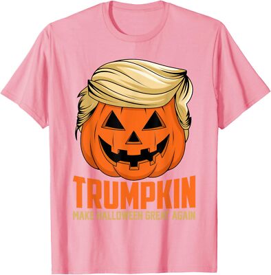 Trumpkin Make Halloween Great Again Funny Sarcastic Saying T-Shirt
