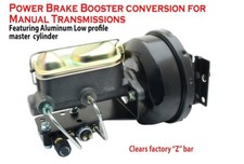 Mustang 1964-66 conversión de refuerzo de freno eléctrico - transmisión manual - perfil bajo