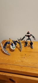 Lego Bionicle Set Of 6 Toys USED