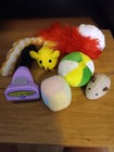 Furminator deShedding Tool for Cats Long Hair Pet Brush + 5 Toys