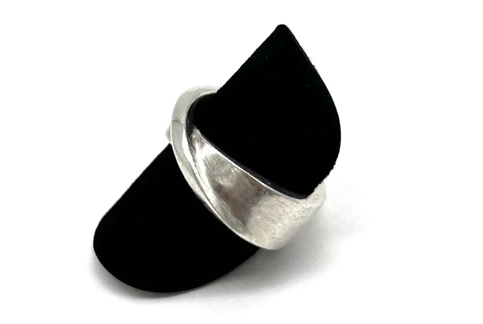 925/- Silberring, Bandring, Muster, Esprit, Gr. 54, Unisex, guter Zustand. - Bild 2 von 4