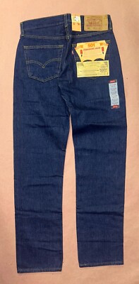 Vintage Levis 501 Pre-Shrunk, Rare Deadstock, New With Tag Jeans